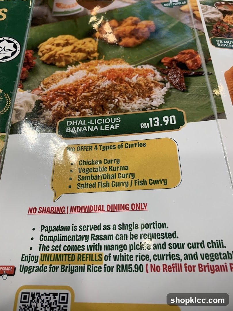 Dhal-Licious Banana Leaf