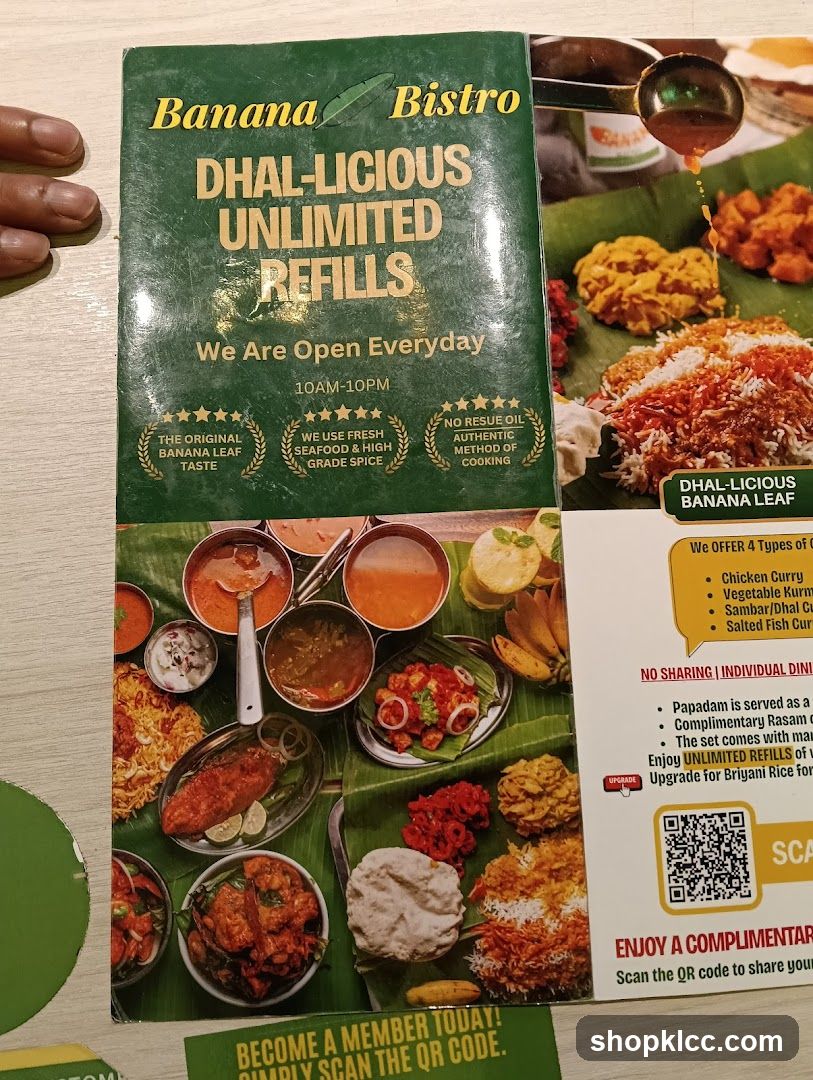 Banana Bistro Dhal-Licious Unlimited Refills