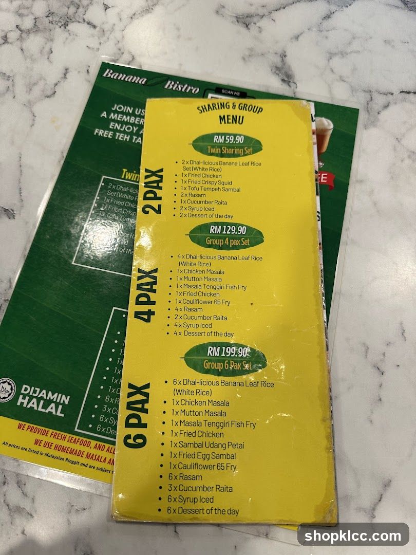 SHARING & GROUP MENU