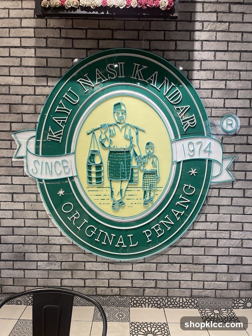 KAYU NASI KANDAR Original Penang 1974 Sign
