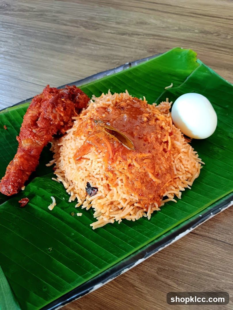 Chicken Biryani with Egg