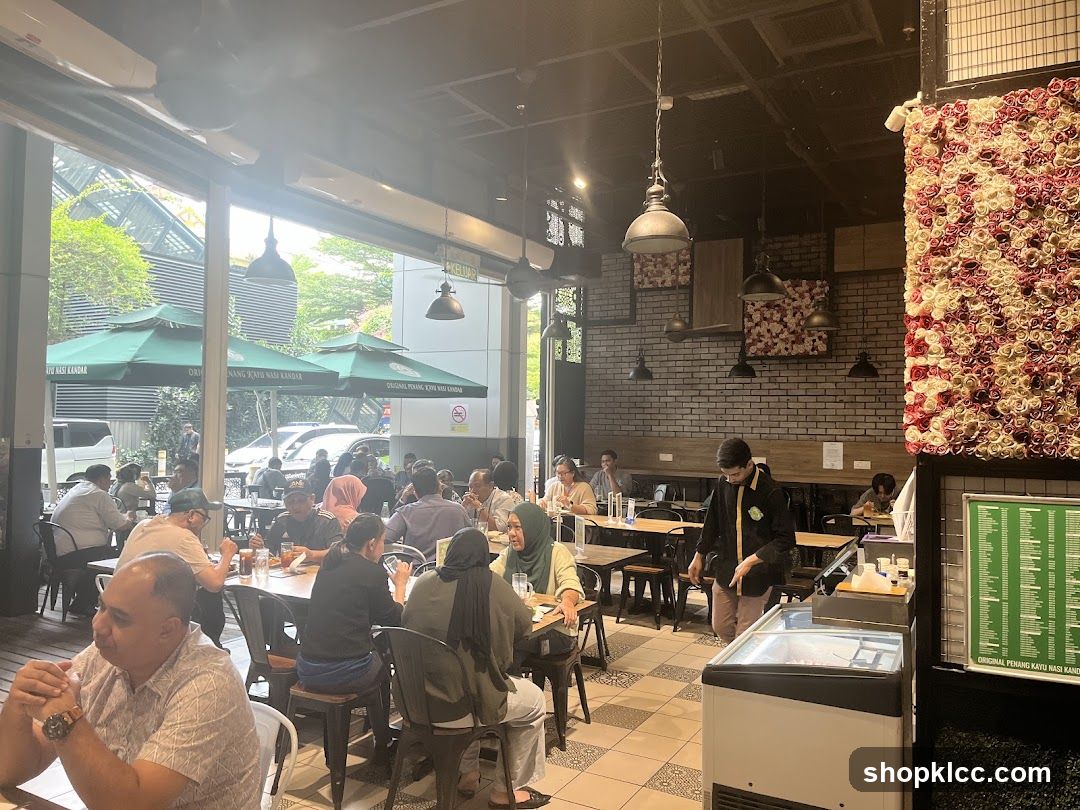 Busy Restaurant Interior