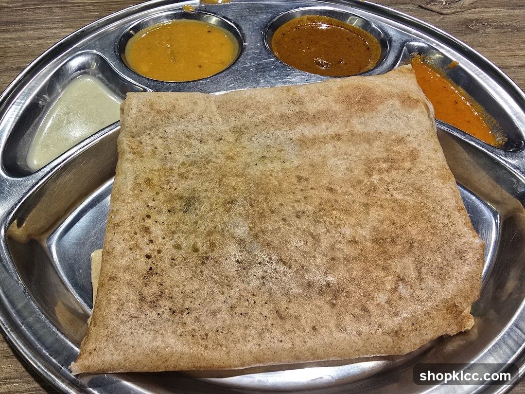 Dosa with Chutneys