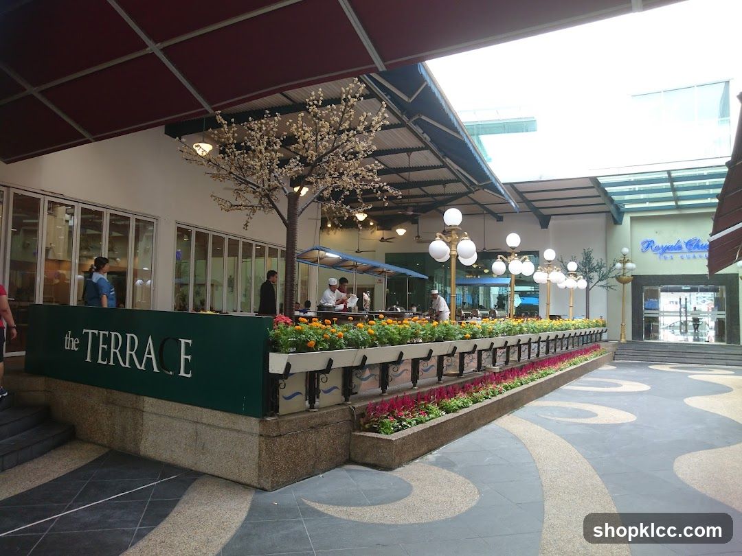 The Terrace Outdoor Dining Area