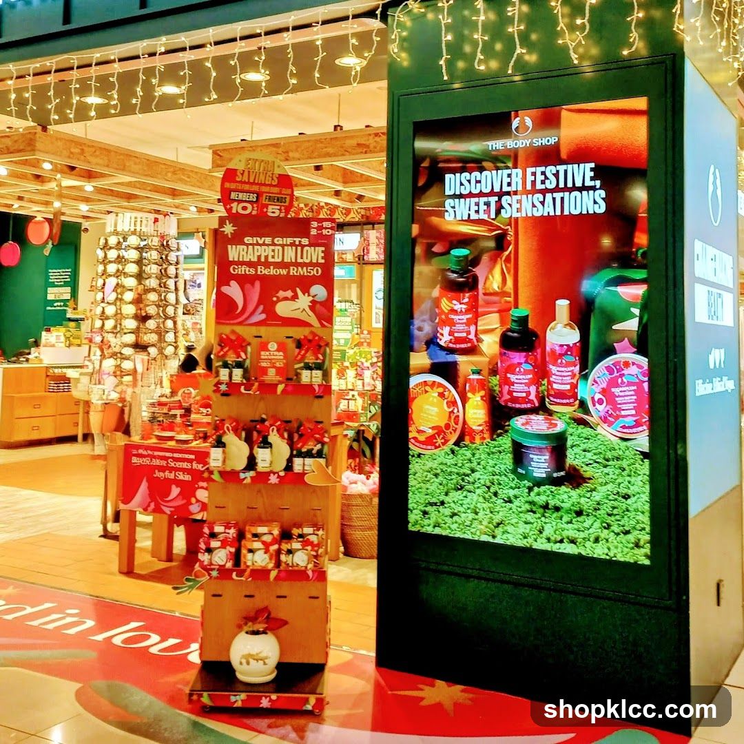 Christmas Display and Digital Screen