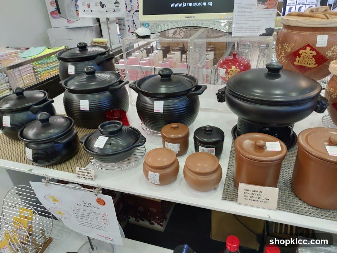 Clay Pot Display at JARWAY.COM.SG Store