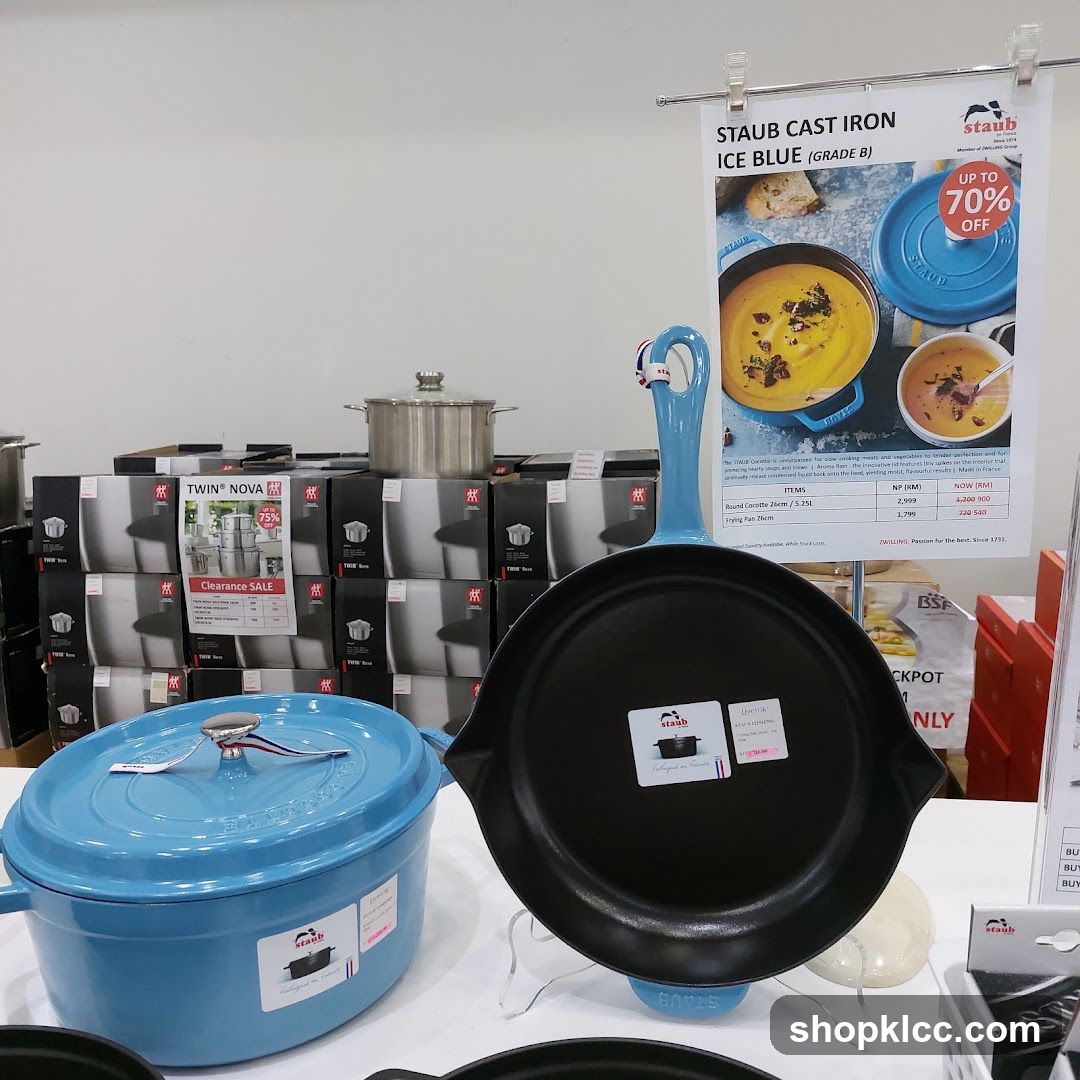 Staub Cast Iron Display