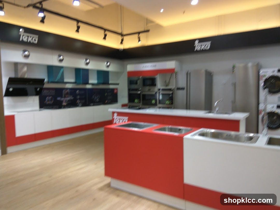 Kitchen Appliance Showroom Interior