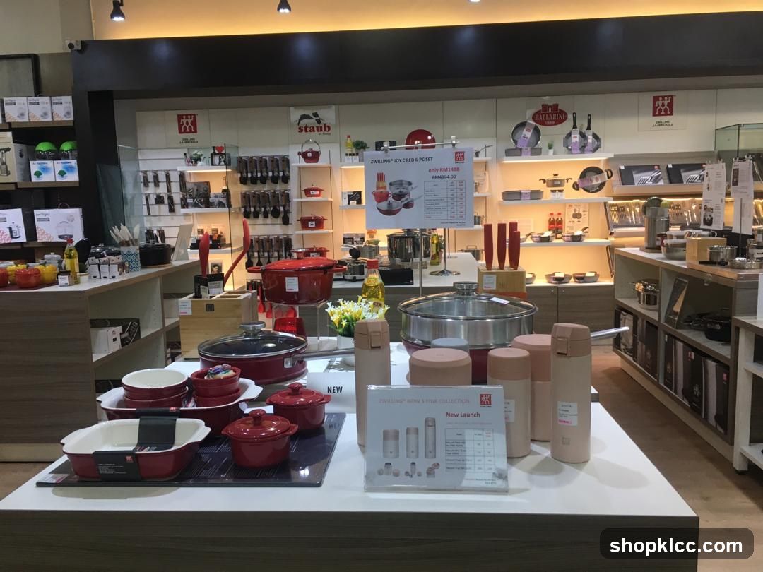 Kitchenware Display Store Interior