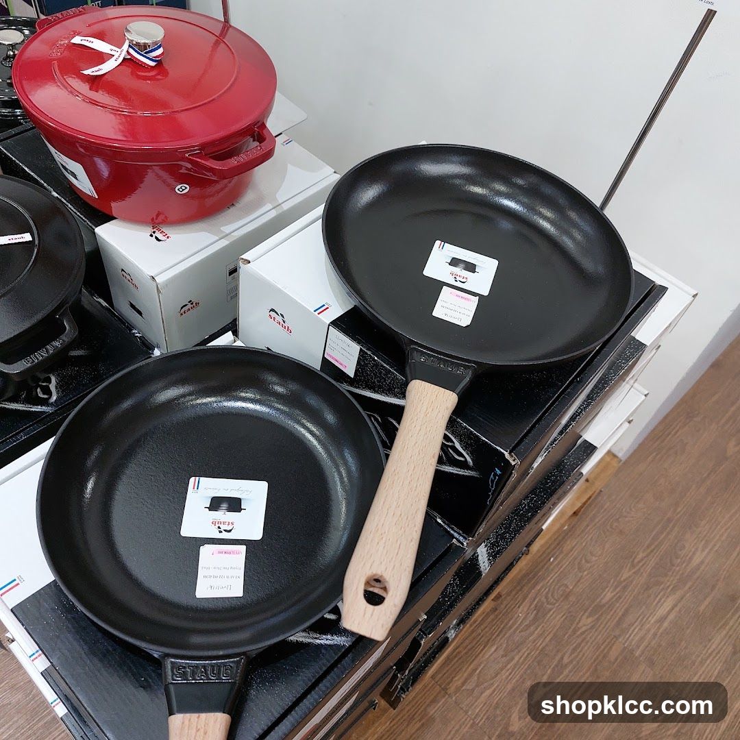 Staub Cookware Display