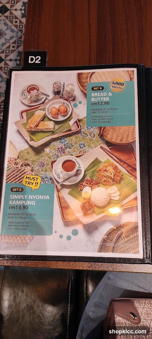 Breakfast Menu