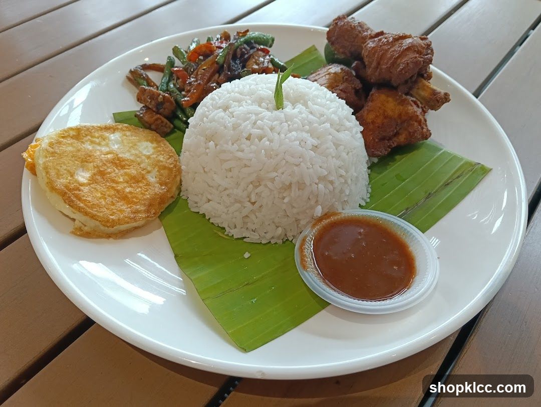 Fried Chicken Rice Plate