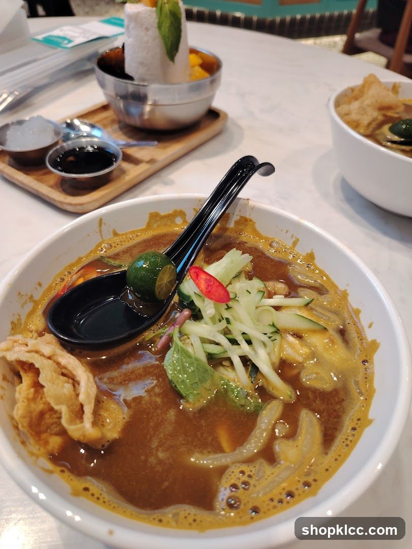 Laksa and Dessert