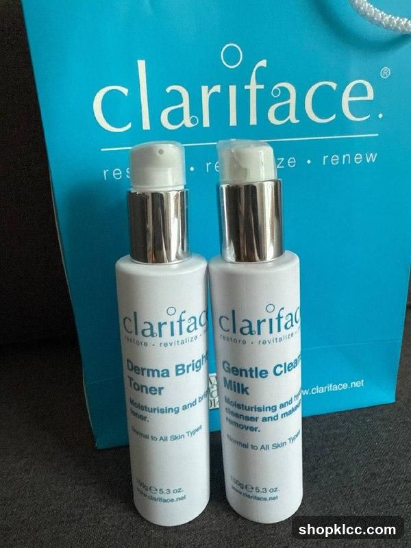 Clariface Skincare Products