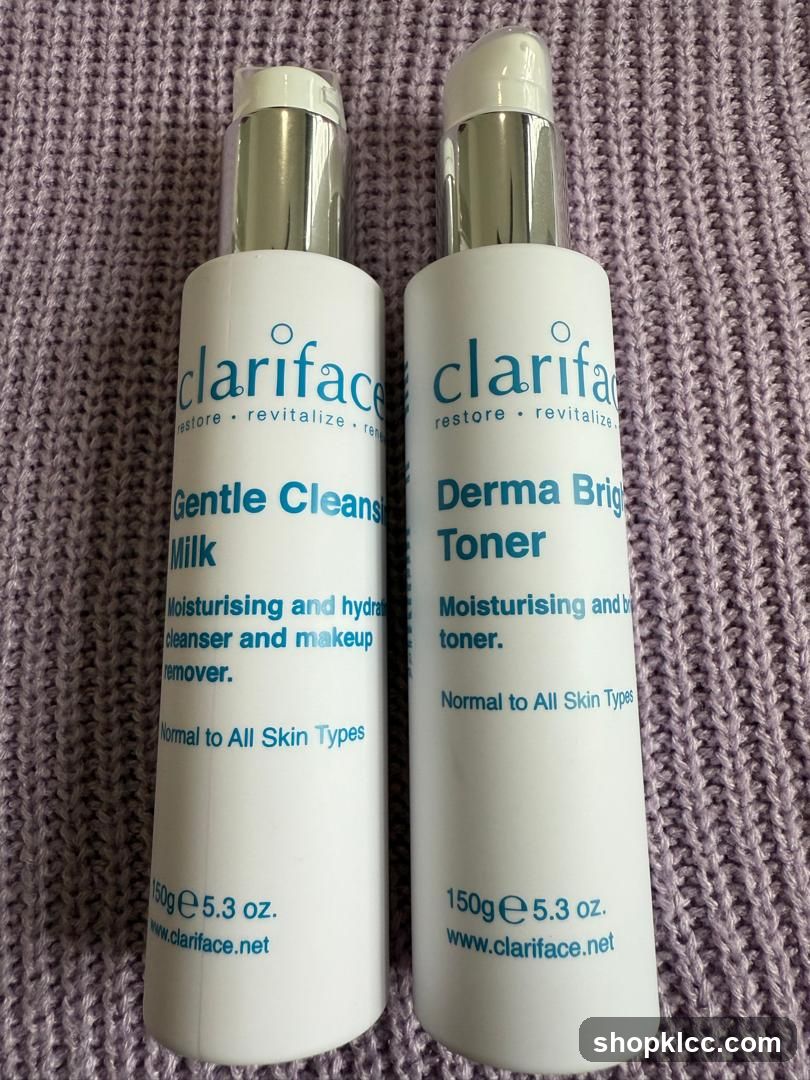 Clariface Skincare Products