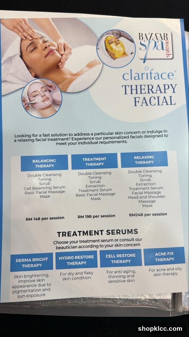 Clariface Therapy Facial