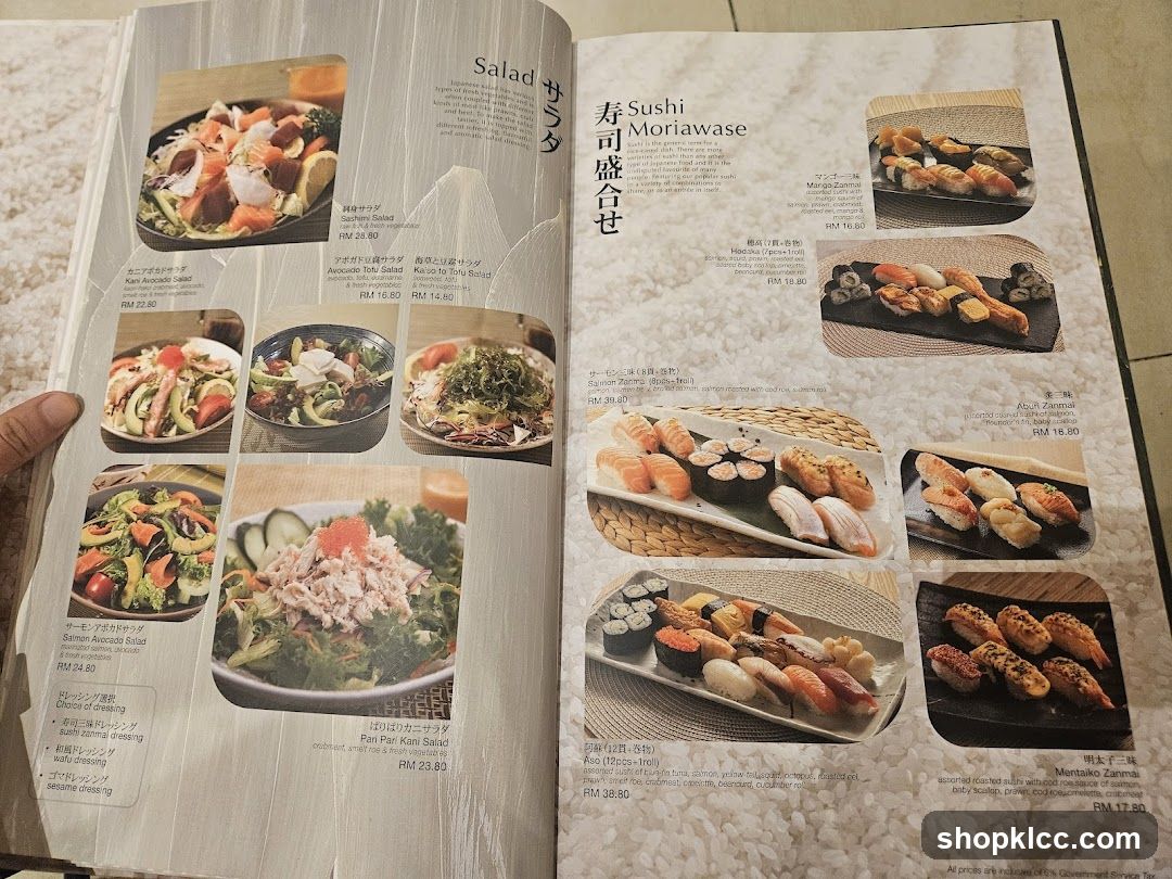 Salad & Sushi Moriawase