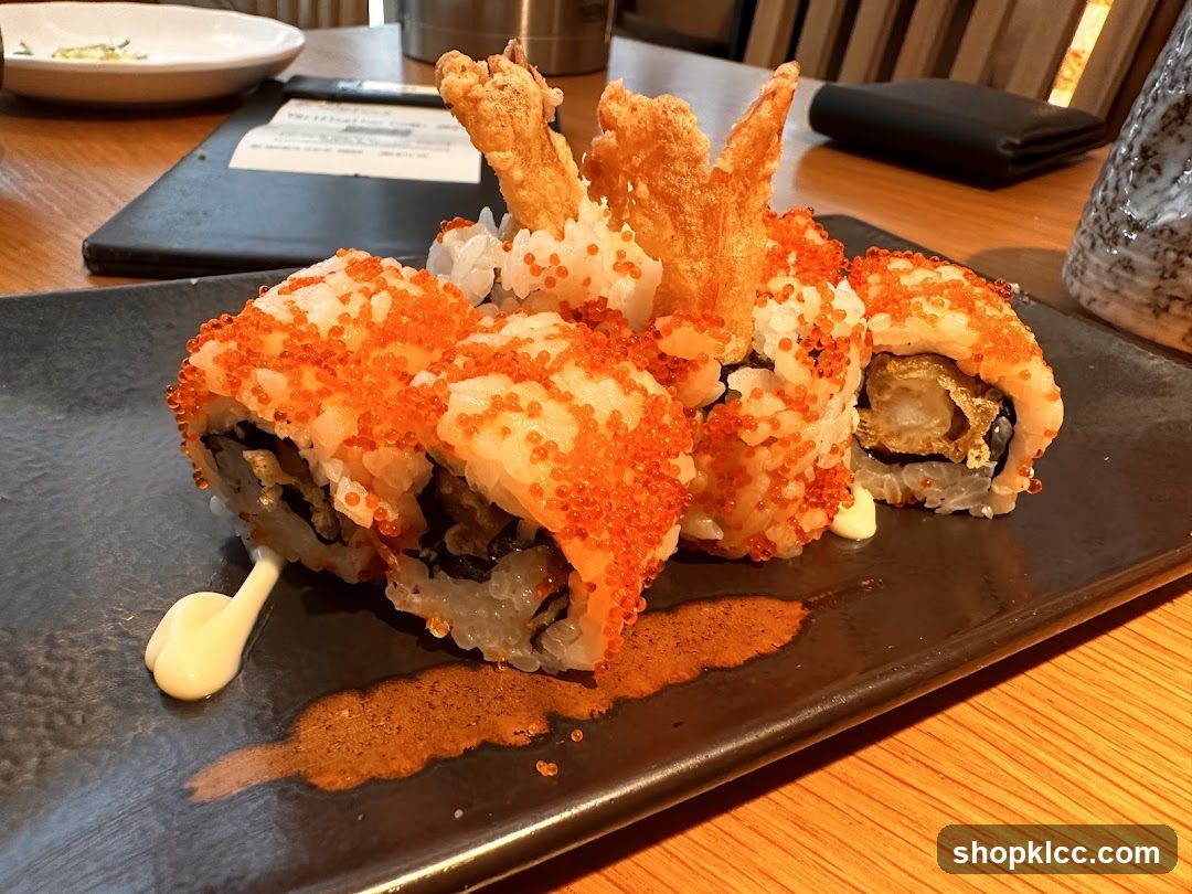 Shrimp Tempura Sushi Rolls