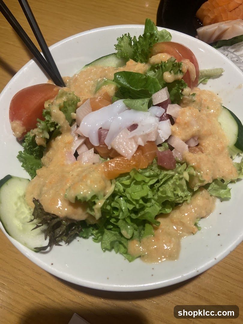 Sashimi Salad