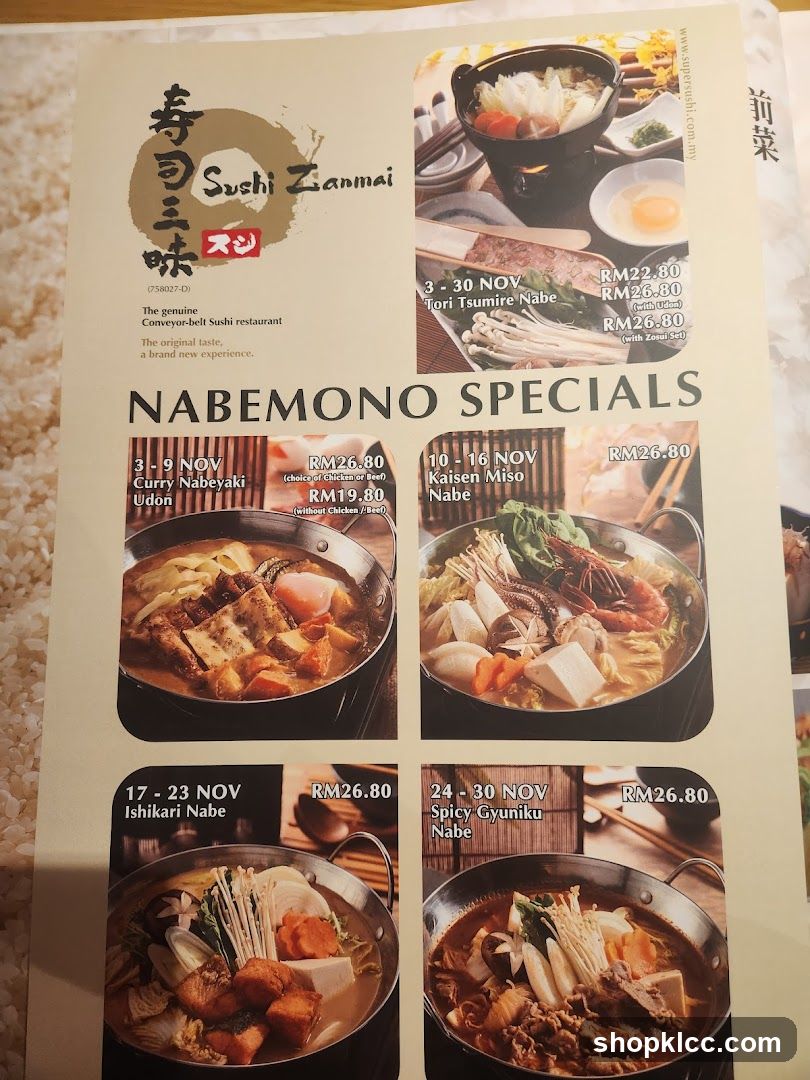 NABEMONO SPECIALS