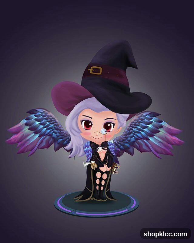 Chibi Witch Character