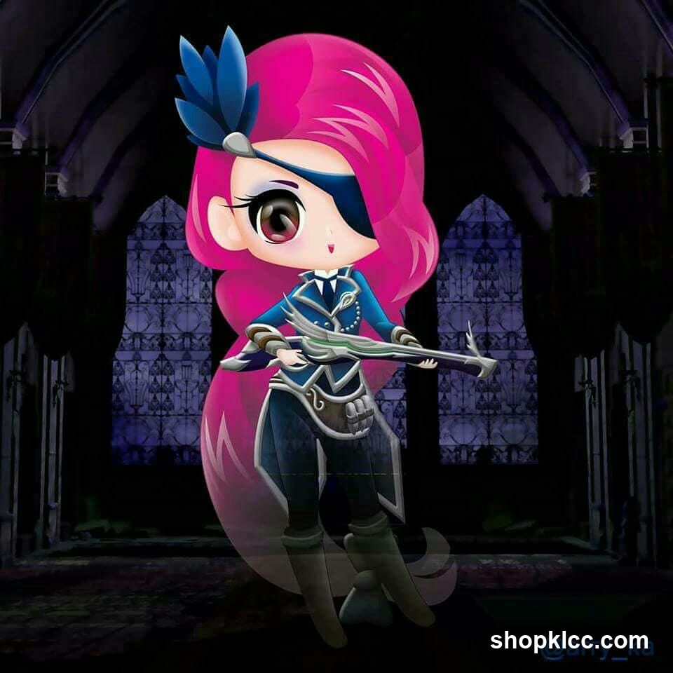 Chibi Character with Crossbow