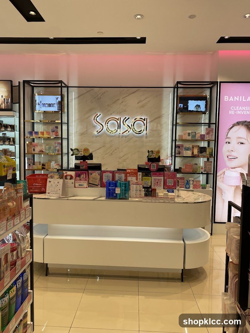 Cosmetics Store Display