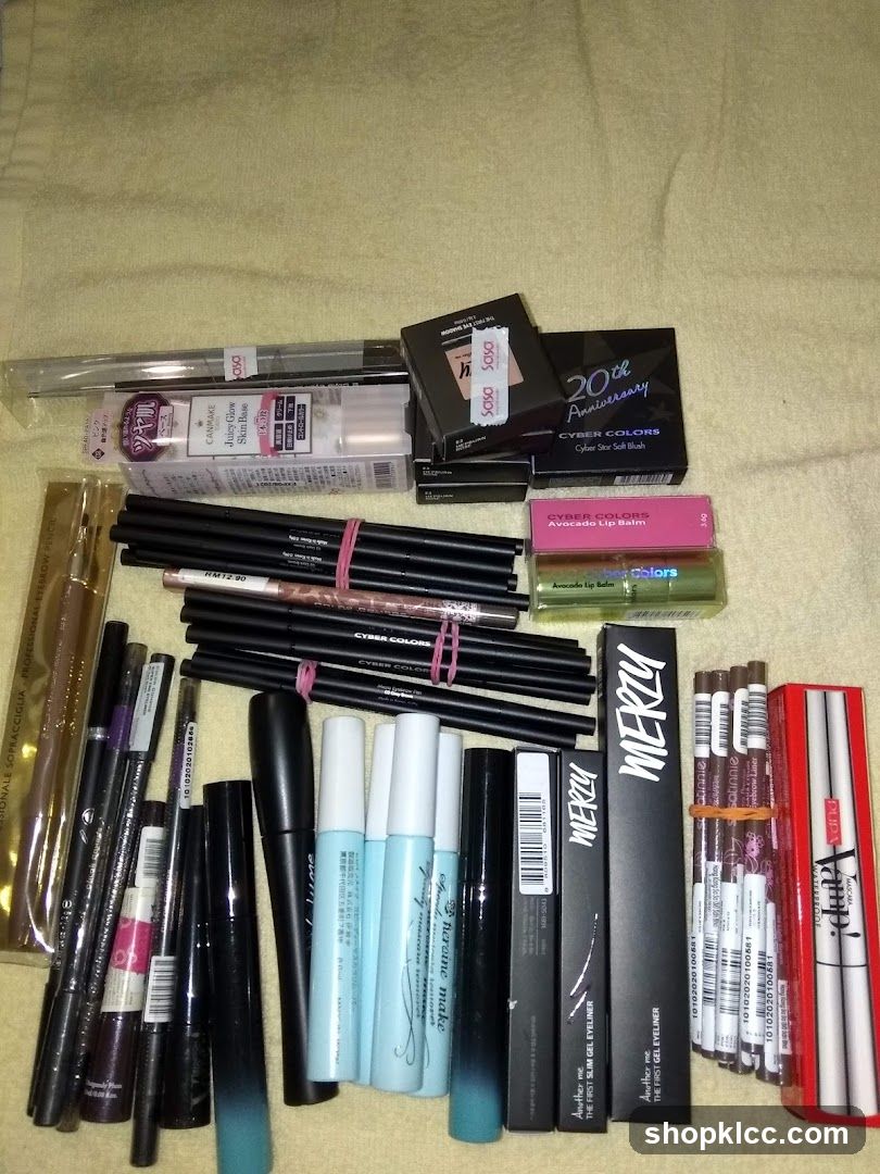Assortment of Makeup Products