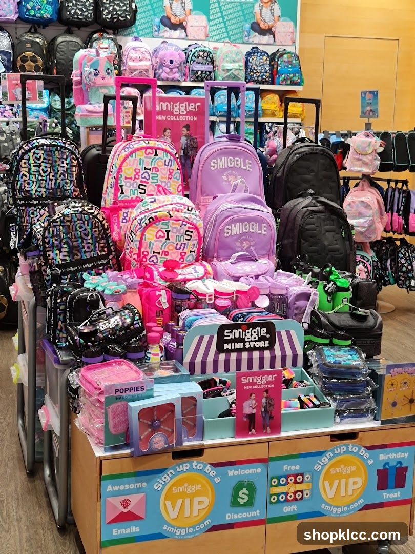 Smiggle Store Display