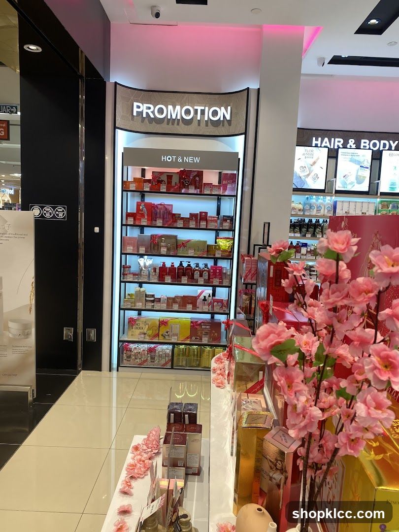 Cosmetics Promotion Display