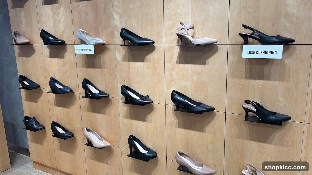 Shoe Display Wall