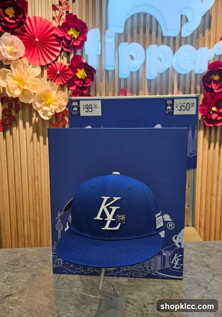 Blue Kappa Hat Display