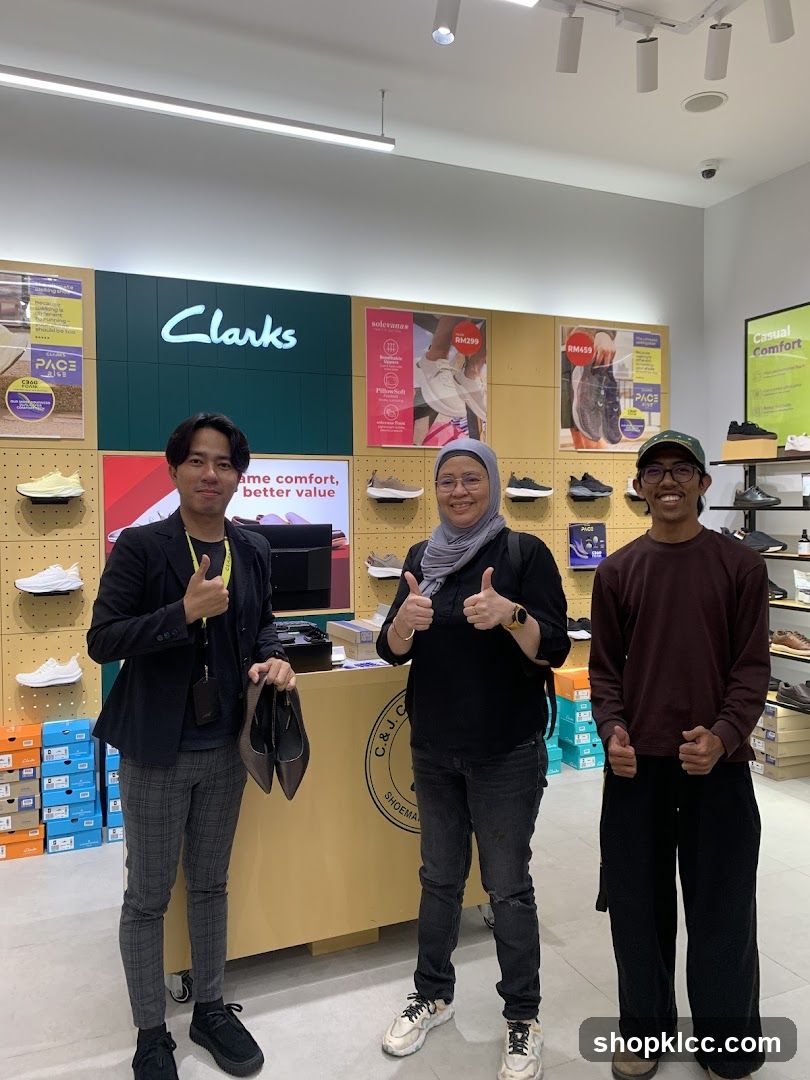 Clarks Shoe Store Interior