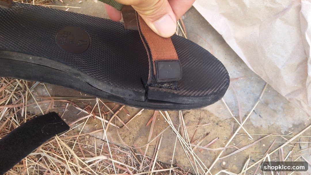 Damaged Sandal Sole
