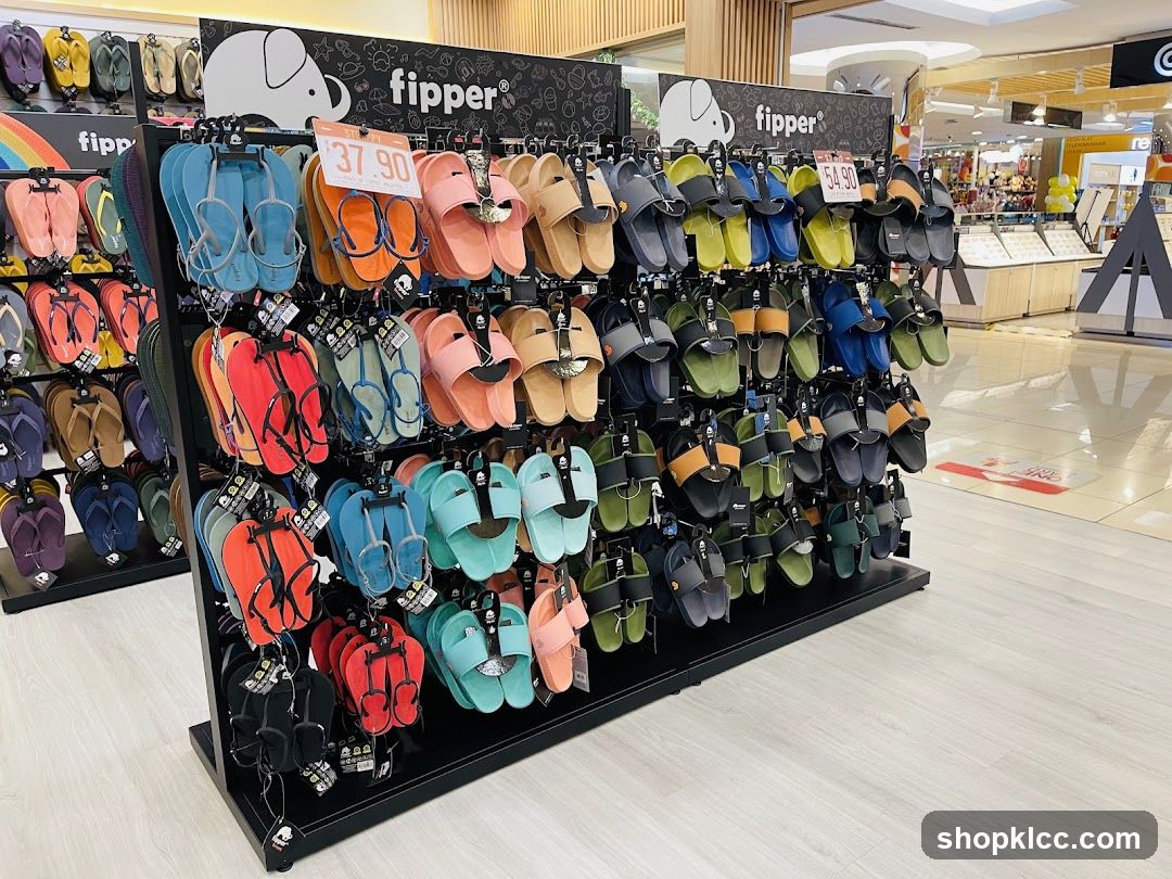 Flip-Flop Display in Store