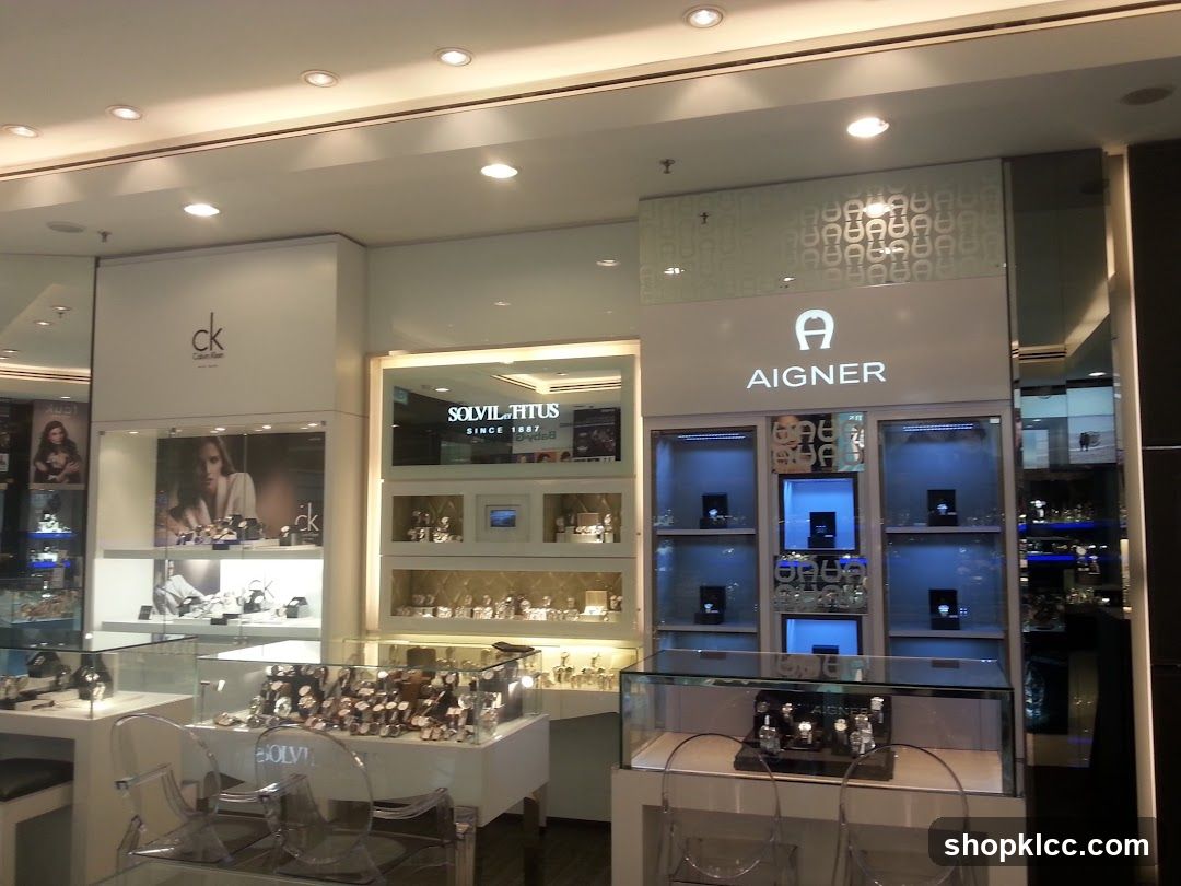 Jewelry Store Interior Display