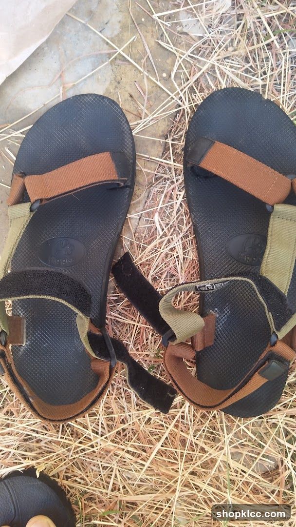Outdoor Sandals on Ground