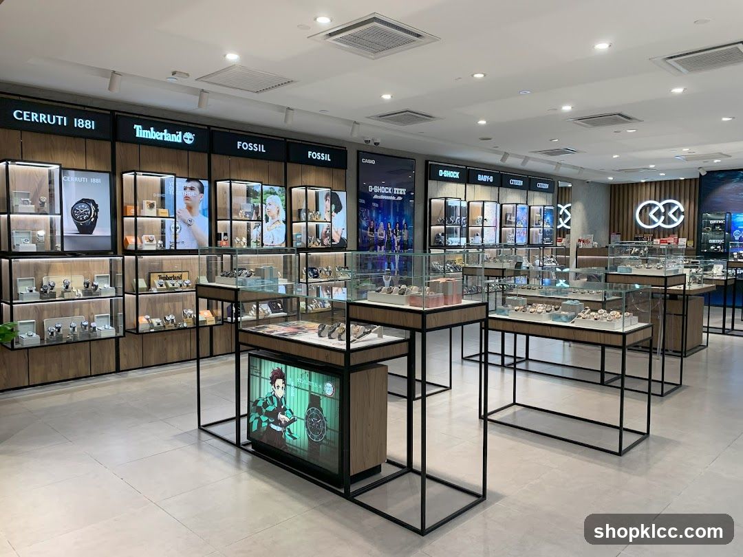Watch Store Interior