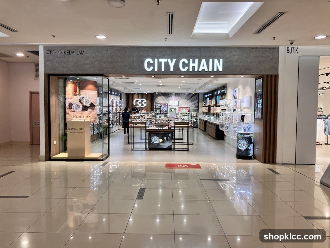 City Chain Store Entrance
