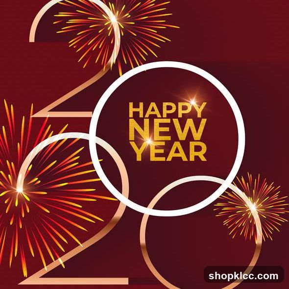Happy New Year Fireworks