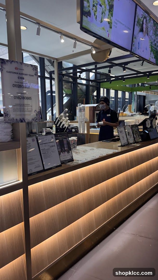Tea Shop Counter