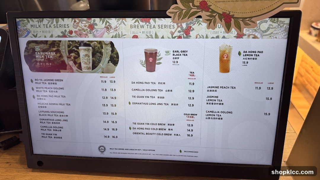 Milk Tea Series & Brew Tea Series