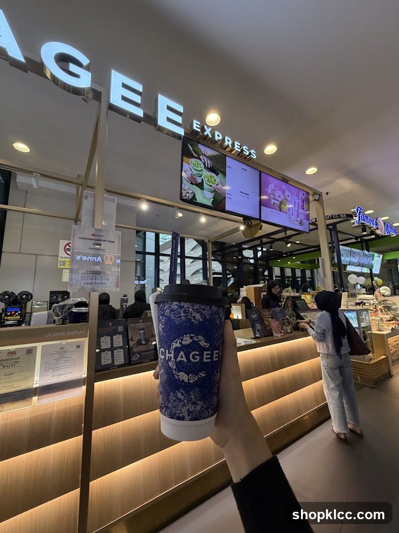 Chagee Express Counter