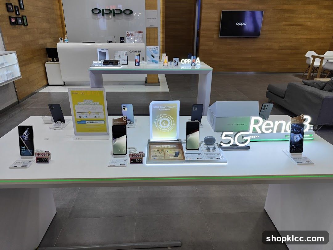 OPPO Store Display