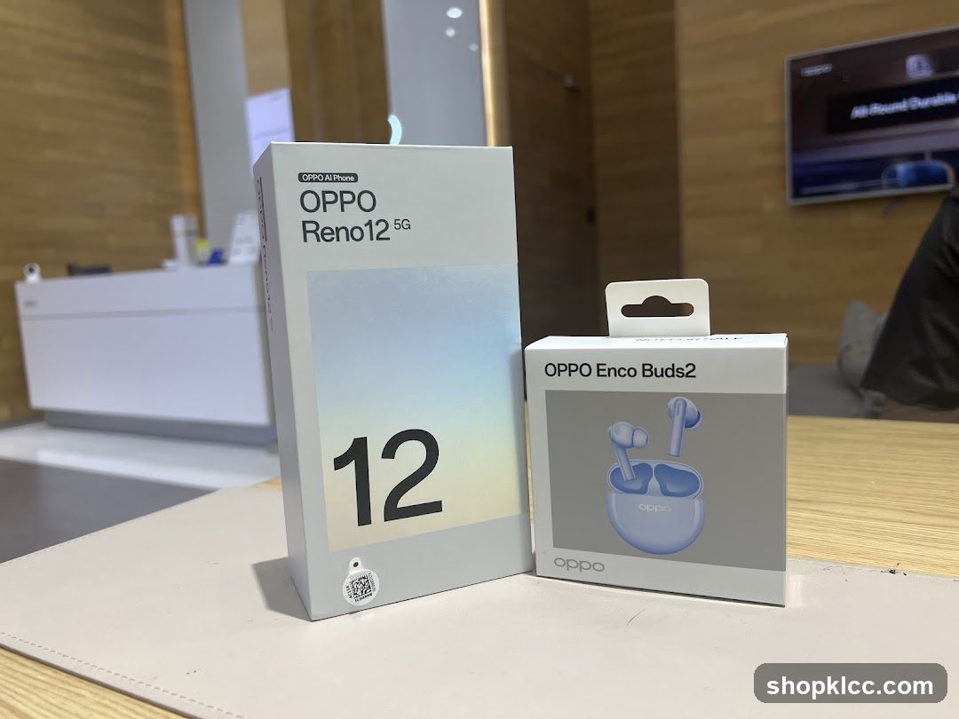 OPPO Reno12 5G and OPPO Enco Buds2