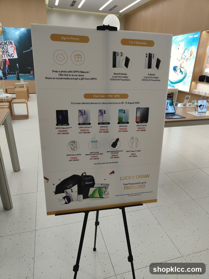OPPO Promotion Poster