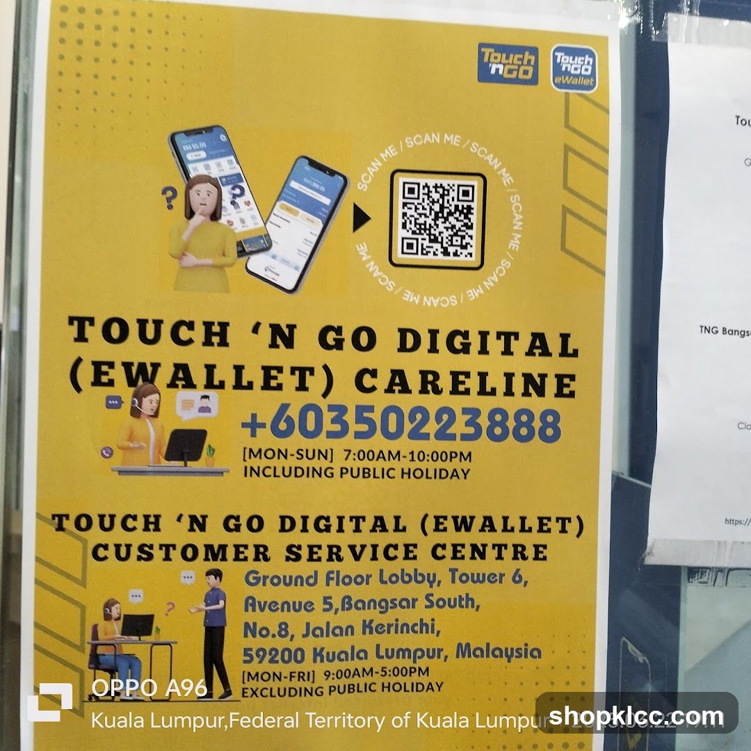 Touch 'n Go Digital (Ewallet) Information