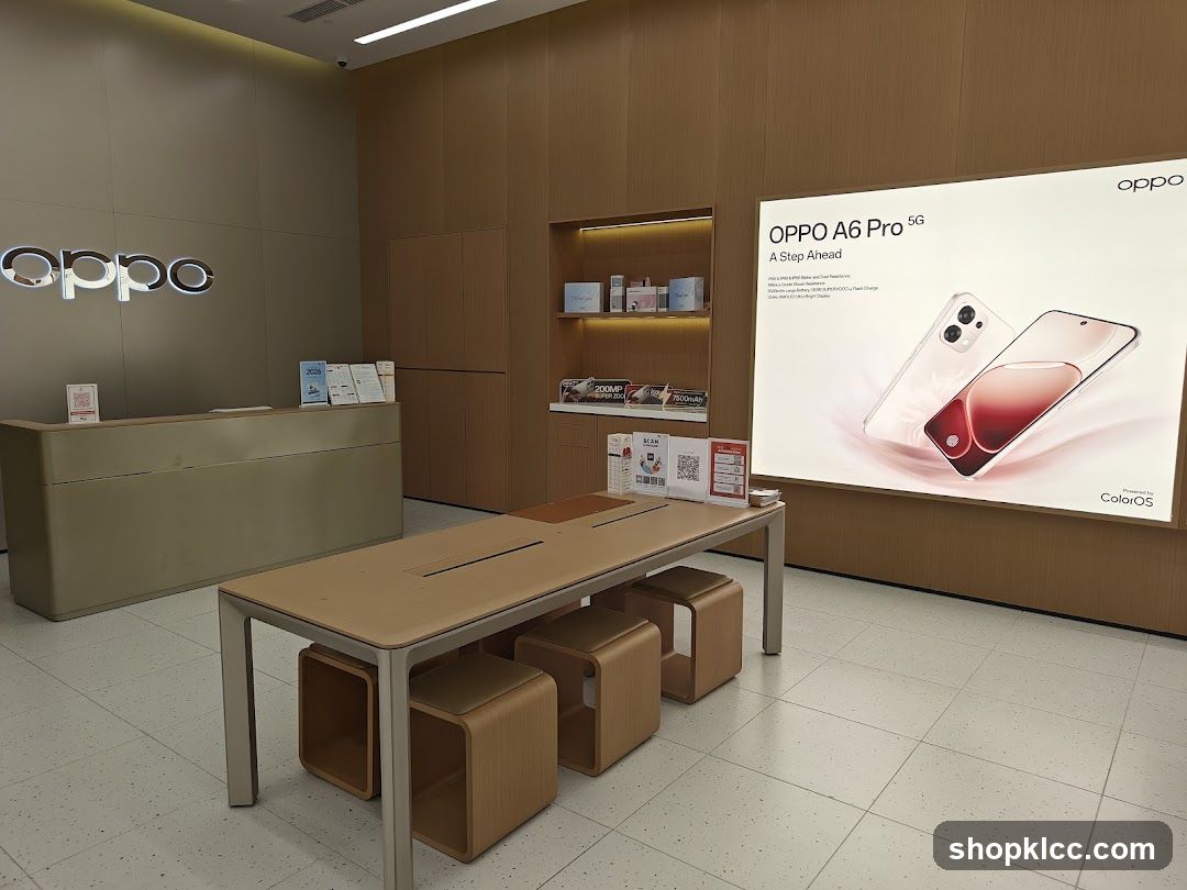 Oppo Store Interior