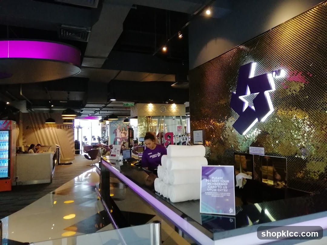 Gym Reception Area