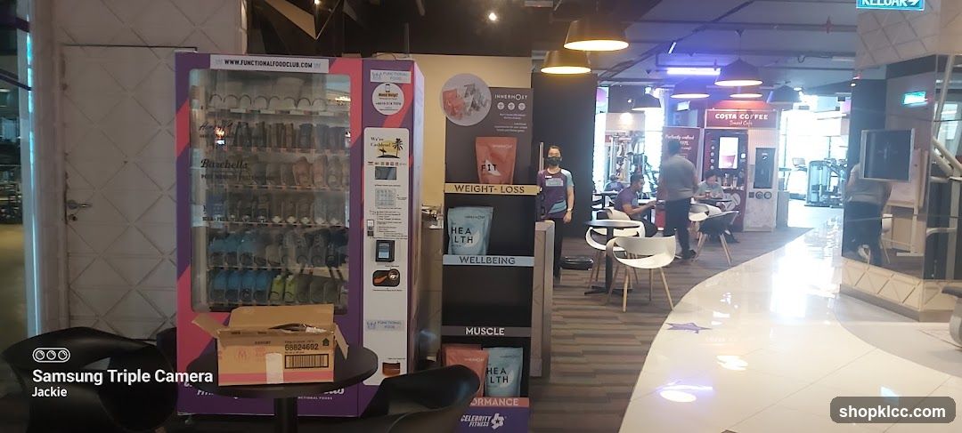 Vending Machine and Fitness Supplements